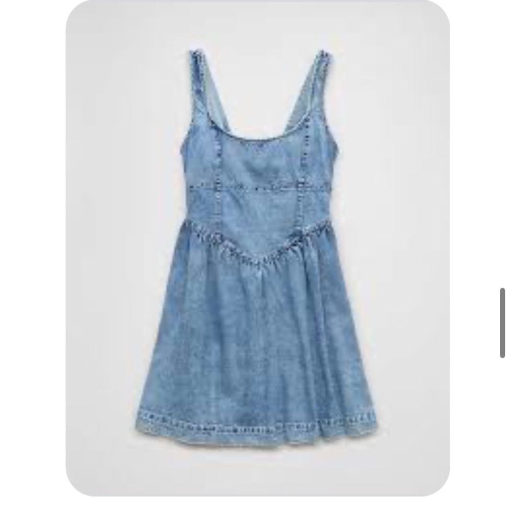 AE denim corset dress✨